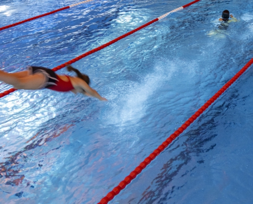 Schwimmunterricht der Brühler Grundschulen